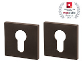 Накладка на цилиндр Armadillo ET USS BPVD-77 Вороненый никель