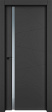 Дверь Берг эмаль RAL 9005, триплекс, глухая