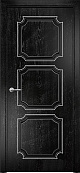 Схожие товары - Дверь Оникс Валенсия фрезерованная эмаль черная патина серебро, глухая