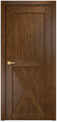 Дверь Оникс Лофт №5 каштан, глухая