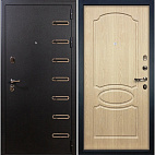 Недавно просмотренные - Входная металлическая дверь Лекс Витязь Черный шелк/панель №14 Беленый дуб