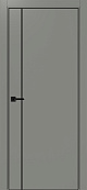 Схожие товары - Дверь Эко 204 серый молдинг SB, кромка AL черная SB с 4-х сторон, глухая
