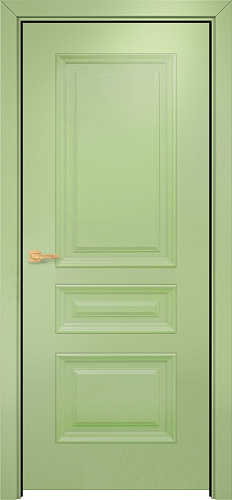 Дверь Оникс Афина эмаль фисташковая, глухая