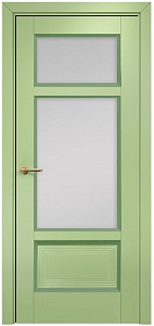 Недавно просмотренные - Дверь Оникс Тоскана 4 эмаль фисташковая/RAL 6021, сатинат белый