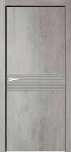 Дверь V Лоярд эмалит Севилья 17 бетон светлый, глухая