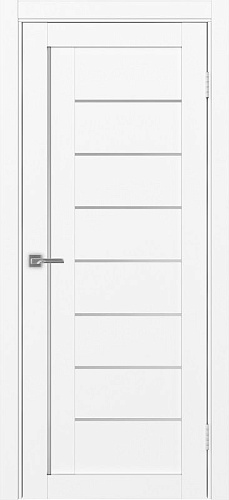 Дверь Эко 524.11 АПП белый снежный молдинг SC, глухая