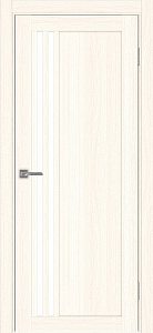 Недавно просмотренные - Дверь Эко 555.21 ясень светлый, lacobel белый