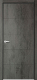 Дверь V Лоярд эмалит Севилья 21 бетон темный, глухая