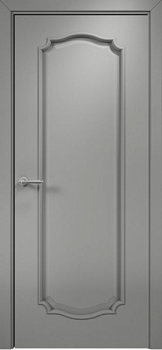 Дверь Оникс Венеция 2 эмаль RAL 7036, глухая