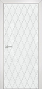 Недавно просмотренные - Дверь Оникс Арт, лакобель белый RAL0333 контурный витраж №10