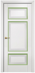 Недавно просмотренные - Дверь Оникс Тоскана 4 эмаль белая/фисташковая, глухая