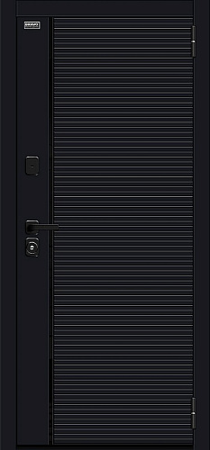 Дверь Лайнер-3 Total Black/Nordic Oak