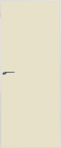 Дверь скрытая ИУ-42 AL с 4-х сторон, эмаль белый шелк 2,2 м