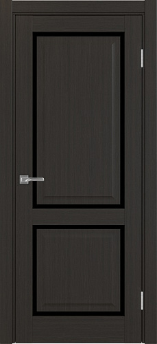 Дверь Эко 602С.2121 ОФ4 венге, lacobel черный