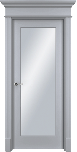 Дверь Нфс эмаль RAL 7047, сатинат