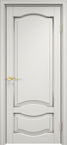 Недавно просмотренные - Дверь ПМЦ массив ольхи ОЛ33 белый грунт с патиной серебро, глухая