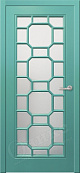 Схожие товары - Дверь Оникс Турин фрезерованная эмаль по RAL , сатинато  с решеткой №3