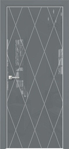 Недавно просмотренные - Дверь Оникс Арт, лакобель серый RAL 7040, пескоструй №11