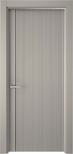 Дверь ДР Finezza LINE 1 эмаль RAL 7032, глухая
