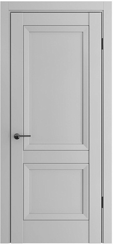 Дверь L-61 серебристо-серый, глухая