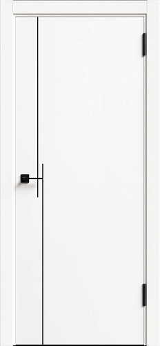 ДГ GПК-3 айс молдинг черный, глухая