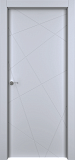 Дверь Гео эмаль RAL 7047, глухая