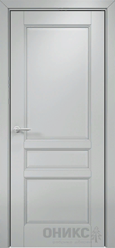 Дверь Оникс Италия 3 эмаль RAL 7038, глухая