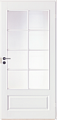 Схожие товары - Дверь финская с четвертью Jeld-Wen Style 42 облегченная, под стекло, белая эмаль