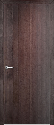 Дверь ПМЦ Design массив ольхи ОЛ66 вертикальный мореный дуб, глухая