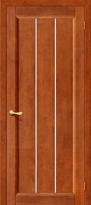 Недавно просмотренные - Дверь Vi Lario массив сосны Вега-19 темный орех, стекло "Кризет" белое