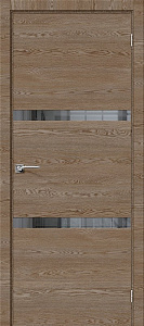 Недавно просмотренные - Дверь Браво Порта-55 4AF экошпон East Skyline, зеркало "Mirox Grey"