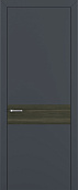 Схожие товары - Дверь Z K6 полипропилен  графит премьер, вставка toppan дуб тёмный, глухая