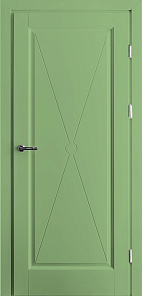 Недавно просмотренные - Дверь М V-41 с фрезеровкой эмаль RAL6021, глухая
