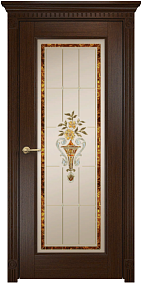 Недавно просмотренные - Дверь Оникс Италия 1 венге, сатинат бронза заливной витраж №1