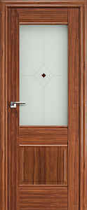 Недавно просмотренные - Дверь ProfilDoors 2X орех амари, стекло Узор 2