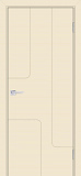 Дверь Текона эмаль Smalta-Line 01 айвори RAL 1013, глухая