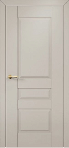 Дверь Оникс Версаль фрезерованная №2 эмаль латте, глухая