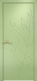 Дверь Оникс Концепт №12 эмаль фисташковая, глухая