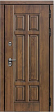 Входная дверь Bomond Квадро Термо Винорит грецкий орех/панель на выбор