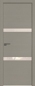 Недавно просмотренные - Дверь ProfilDoors 30ZN стоун, стекло перламутровый лак, матовая алюминиевая кромка с 4-х сторон