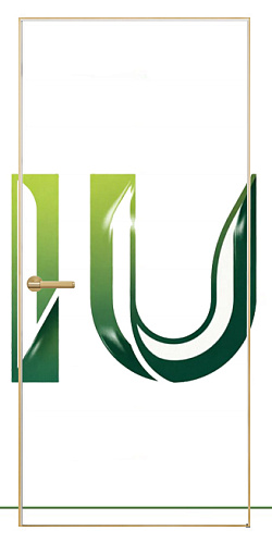 ДГ скрытая Комфорт грунт ТМ-42, АЛ золото с 4-х сторон 2,0 м