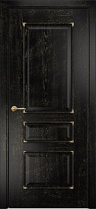 Недавно просмотренные - Дверь Оникс Версаль эмаль черная патина золото, глухая
