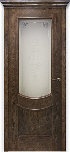 Недавно просмотренные - Дверь Оникс Рига дуб коньячный, контурный витраж №3