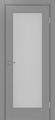 Дверь Эко Neo 501.2 серый, сатинат