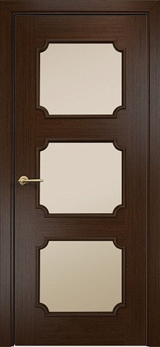 Дверь Оникс Валенсия венге, сатинат бронза