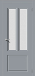 Недавно просмотренные - Дверь Квадро-3 эмаль RAL7040, сатинат
