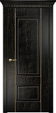 Схожие товары - Дверь Оникс Марсель фрезерованная эмаль черная патина золото, глухая