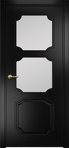Недавно просмотренные - Дверь Оникс Валенсия фрезерованная эмаль черная по МДФ, сатинат