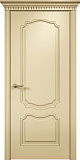 Дверь Оникс Венеция фрезерованная эмаль RAL 1015, глухая