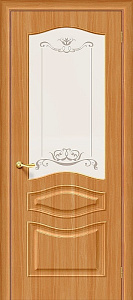Недавно просмотренные - Дверь Браво Модена миланский орех, стекло белое художественное